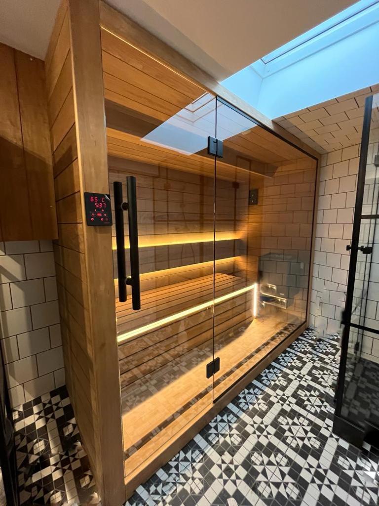 Cracovia Luxury Bright Apartment Great Location Sauna ภายนอก รูปภาพ
